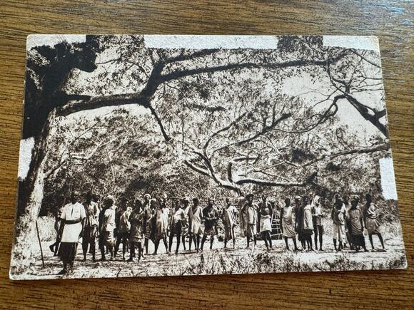 G. Orcesi Other - RARE Vintage Italian Somaliland Somalia Bajuni People Strada di Burgao Postcard